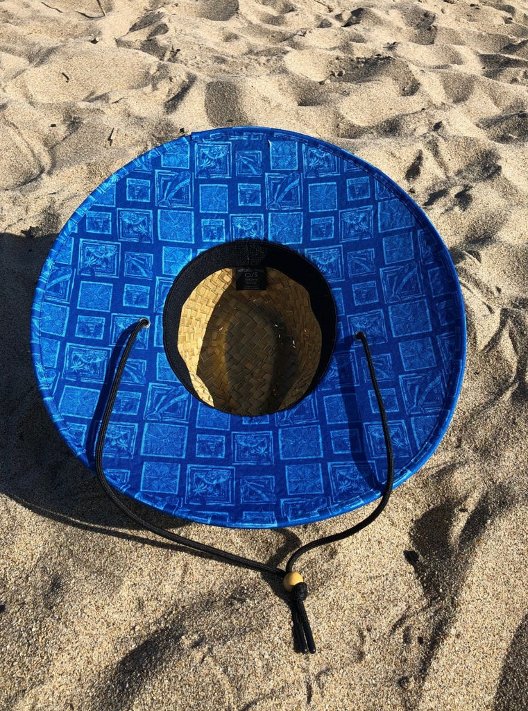 Berdels Catalina Lifeguard Straw Hat Blue