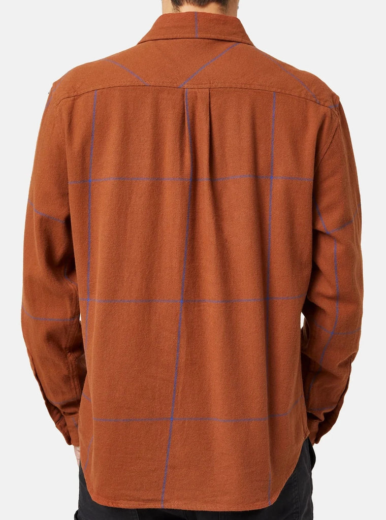 Katin Monty Flannel Rust