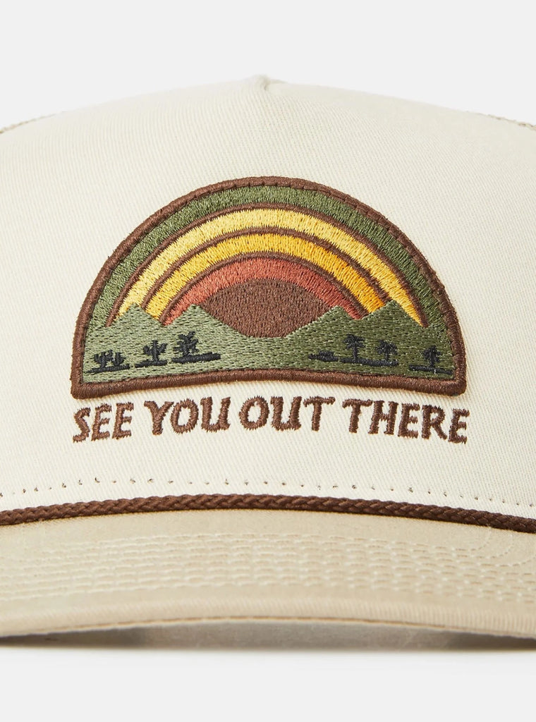 Katin Scenic See You Trucker Hat Khaki