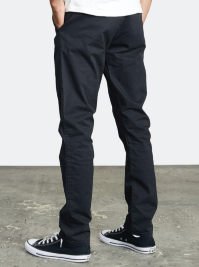 RVCA Dagger Slim Fit Chino Pants RVCA Black