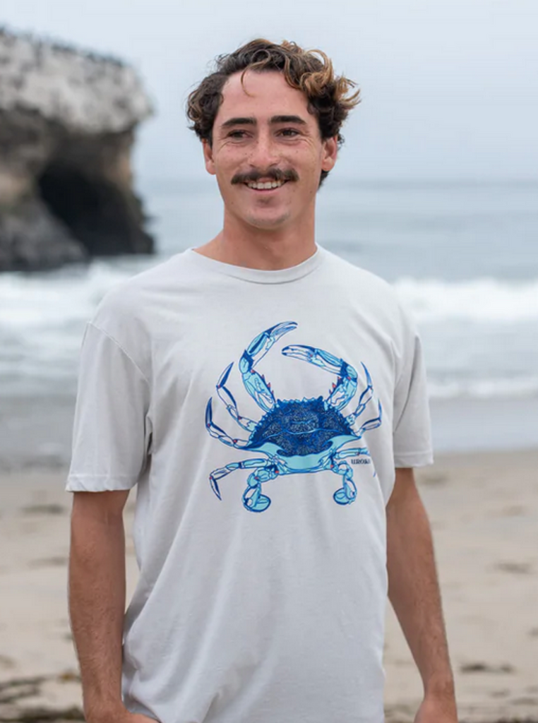 Uroko Blue Crab Short Sleeve Tee Sand