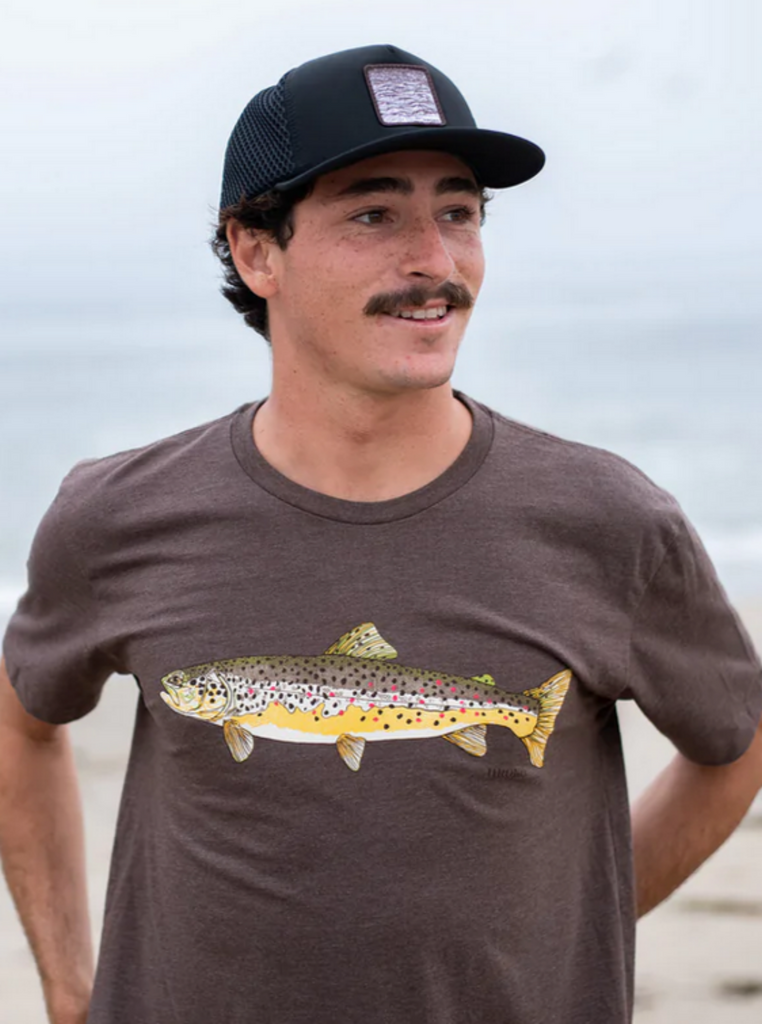 Uroko Brown Trout Short Sleeve Tee Espresso