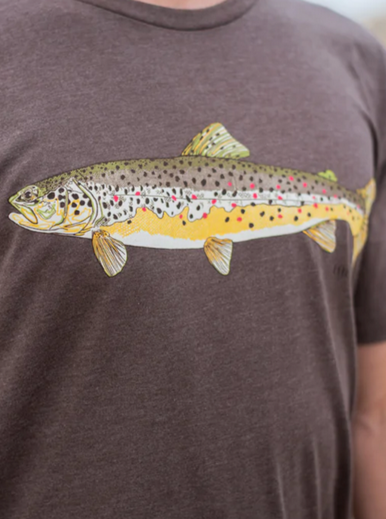 Uroko Brown Trout Short Sleeve Tee Espresso