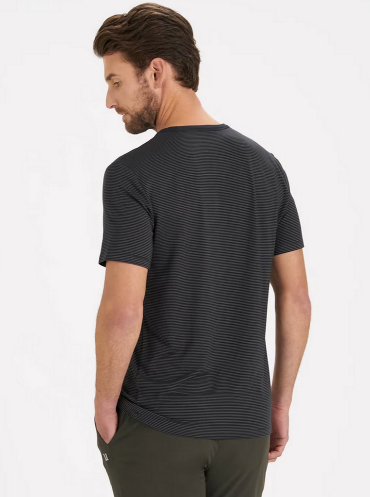 Vuori Linear Tech Tee Black