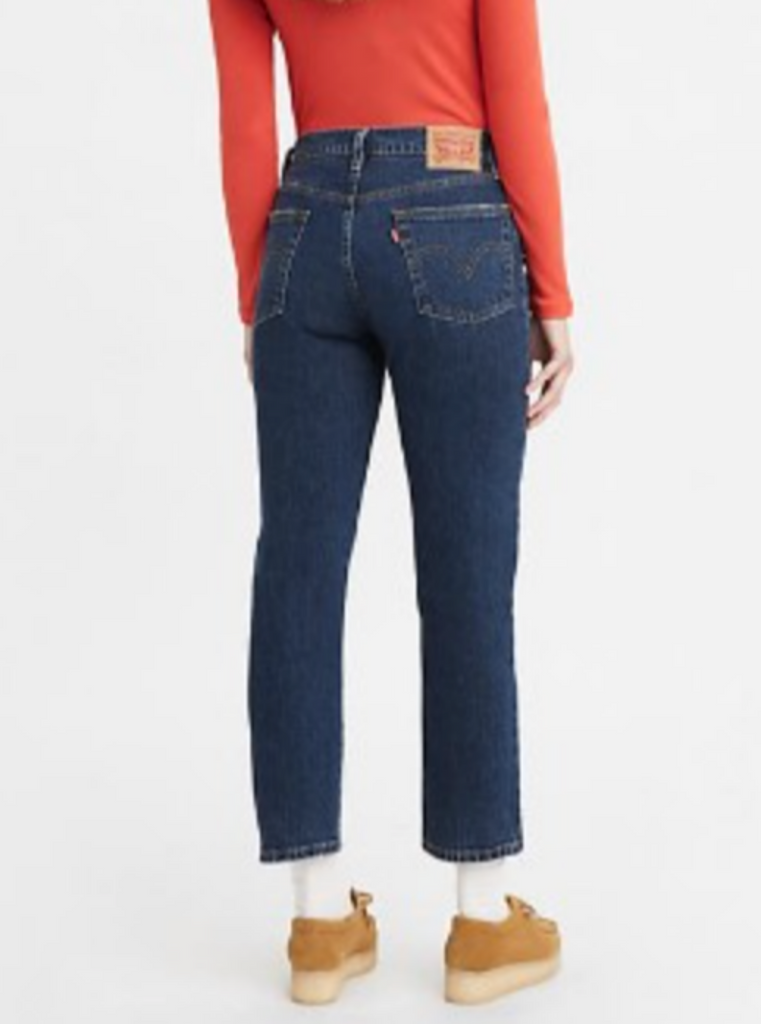 Levi's 501 Crop Jeans Salsa T3 Authentic