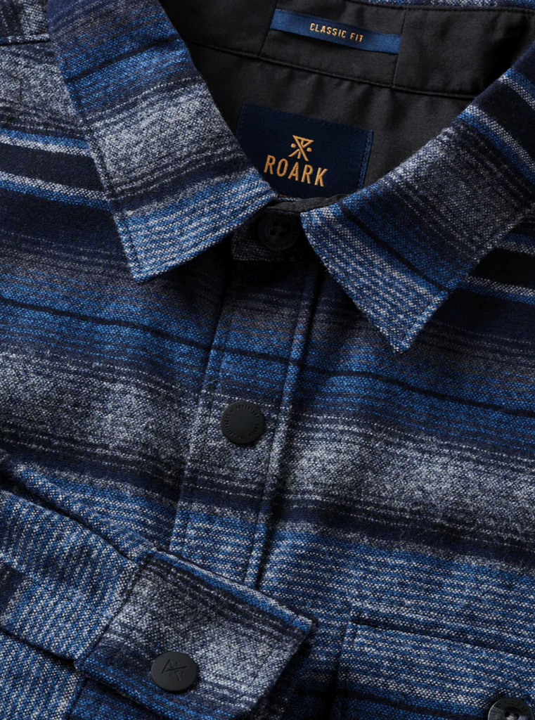 Roark Nordsman X Pendleton Long Sleeve Flannel Blue